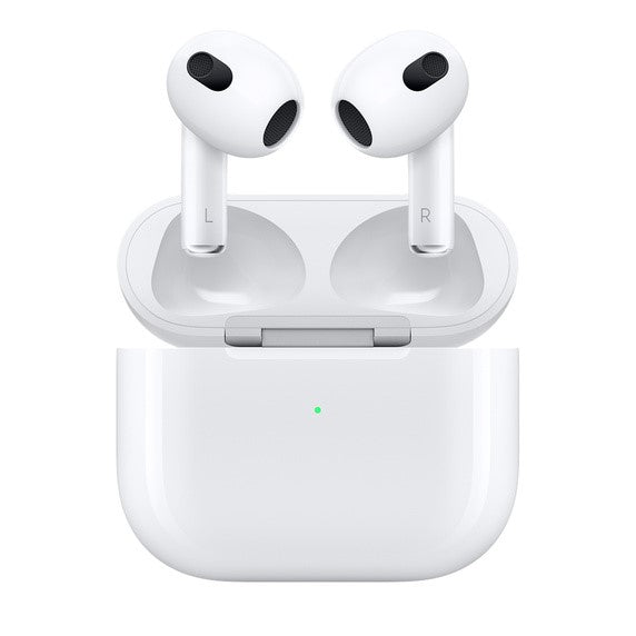 Apple AirPods 3ra Generación MPNY3AM/A Inalámbricos con Estuche Lightning Batería de Larga Duración