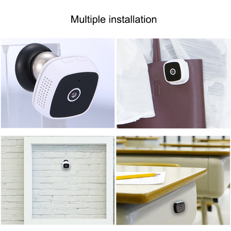 CAMSOY C9 Cámara Vigilancia Portátil WiFi 70Grados Nocturna