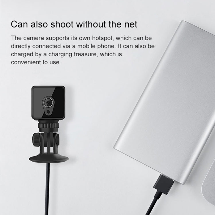 CAMSOY S1 HD Cámara de Vigilancia WiFi Batería de Alta Capacidad