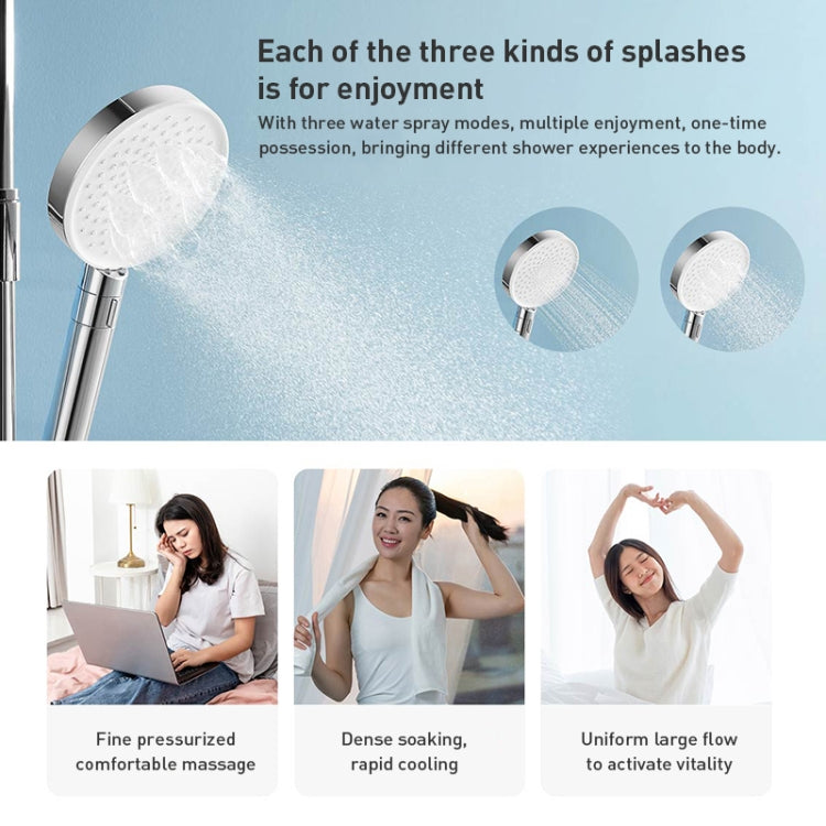 Xiaomi Mijia Ducha de Mano Presurizada Lotus Tres Modos