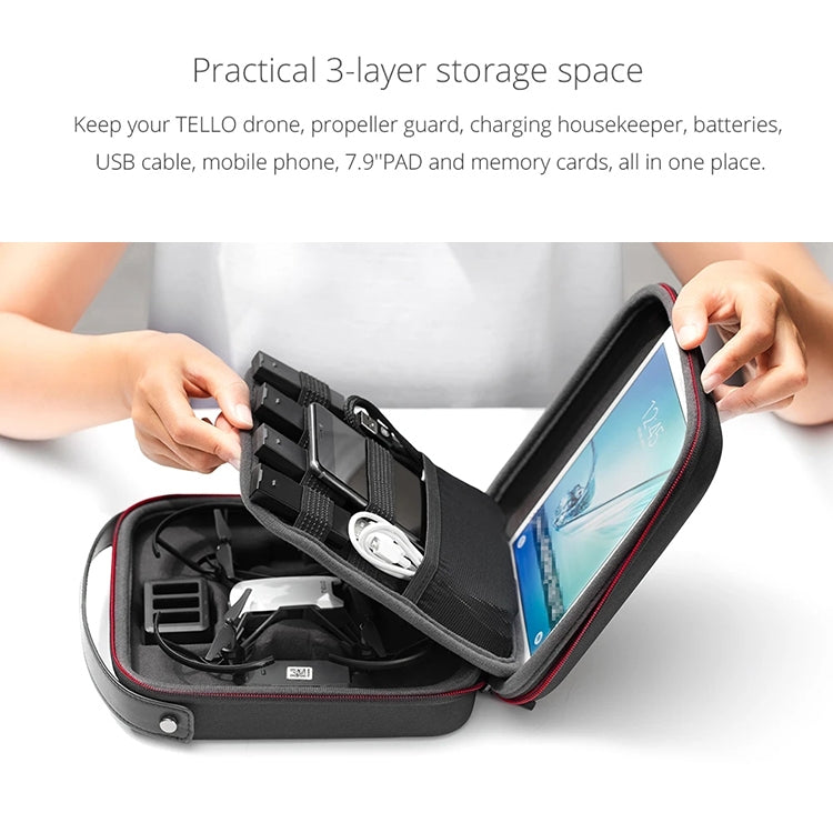 PGYTECH Estuche Portátil EVA Nylon Para DJI Tello Protección