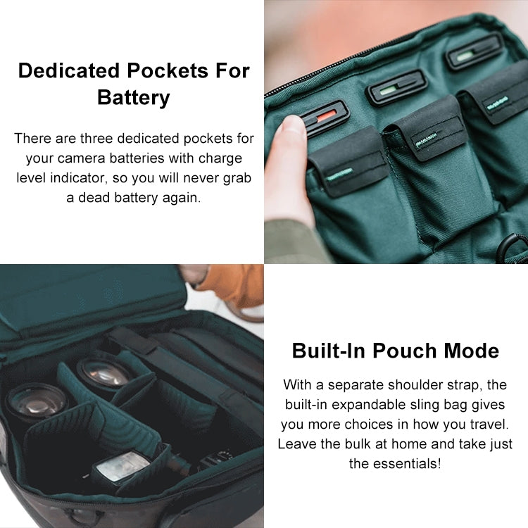 PGYTECH P-CB-020 Mochila Exterior Impermeable Para Cámaras Y Equipos