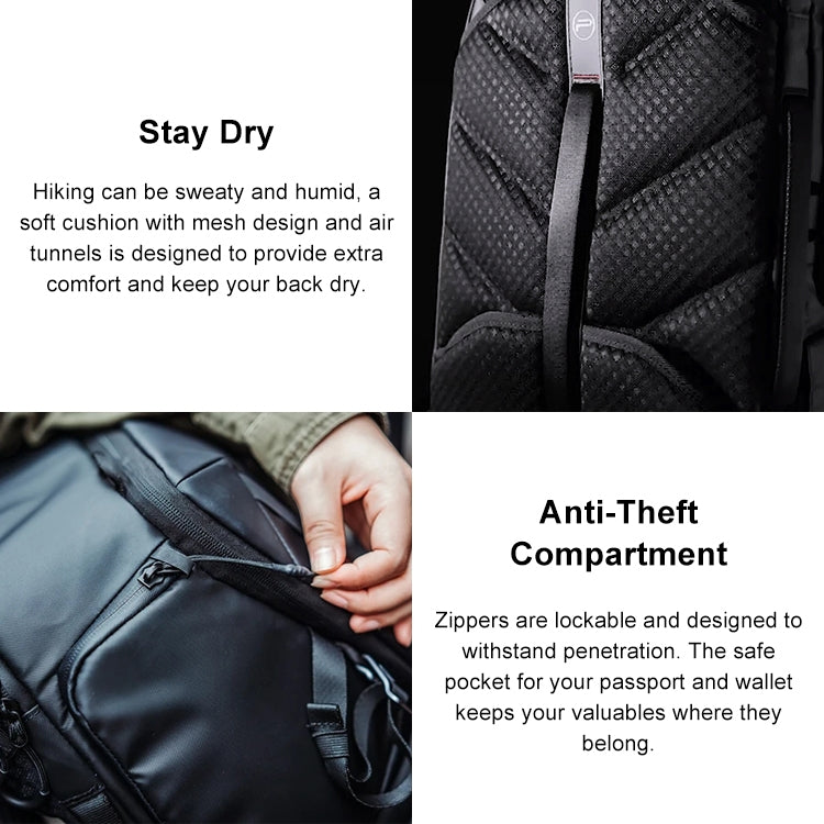 PGYTECH P-CB-020 Mochila Exterior Impermeable Para Cámaras Y Equipos