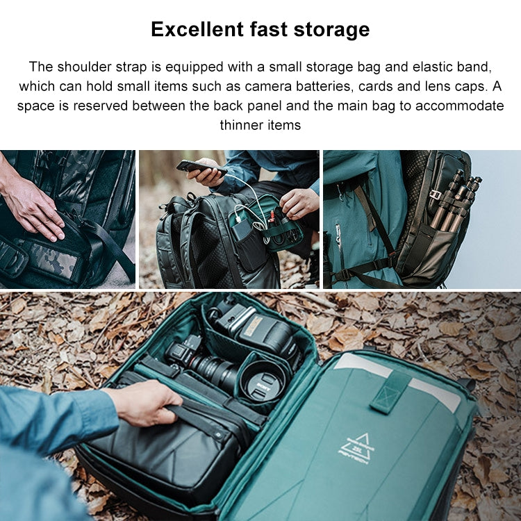 PGYTECH P-CB-020 Mochila Exterior Impermeable Para Cámaras Y Equipos