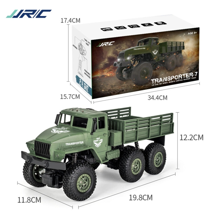 JJR/C 1:18 Camión RC Dongfeng 2,4 Ghz 4 Canales Alcance 30 m