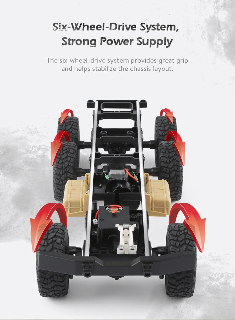 JJR/C Q60 Transporter-1 Coche RC Todoterreno 6WD Listo