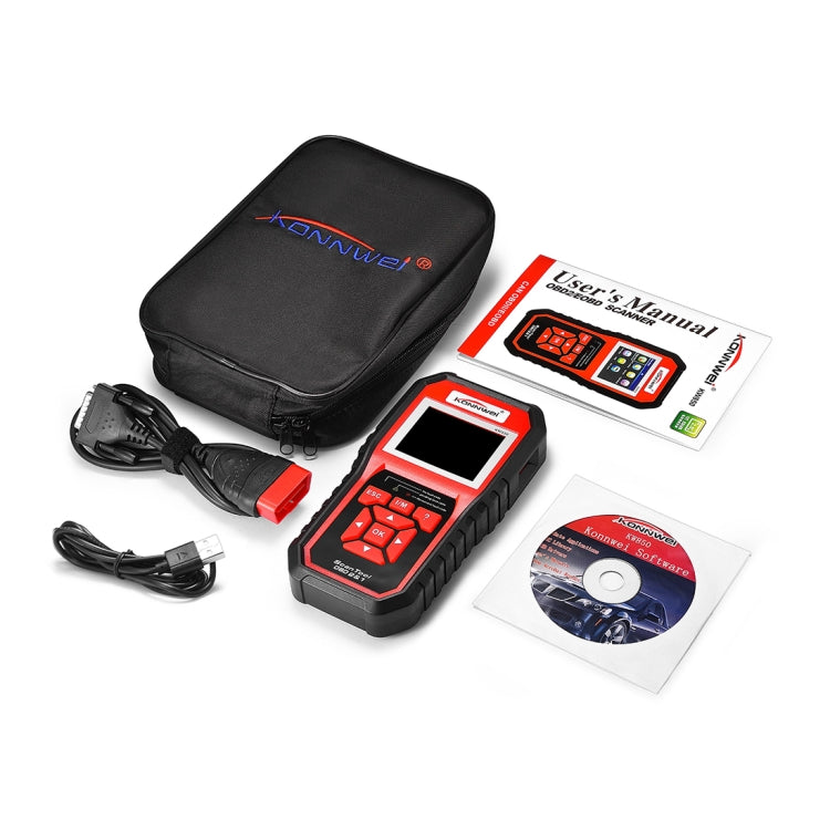 KONNWEI KW820 OBD2 Lector Diagnóstico Vehicular CAN Bus