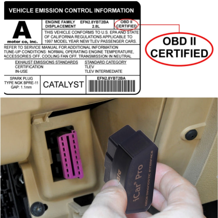 Vgate ICar Pro OBDII BluetoothV3.0 Herramienta Diagnóstica