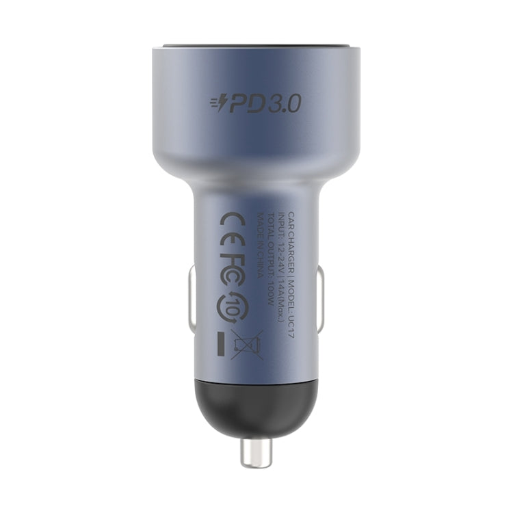 MOMAX UC17E Cargador De Coche USB 100W Ultra Compacto