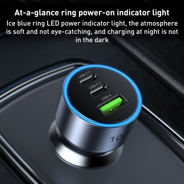 MOMAX UC17E Cargador De Coche USB 100W Ultra Compacto