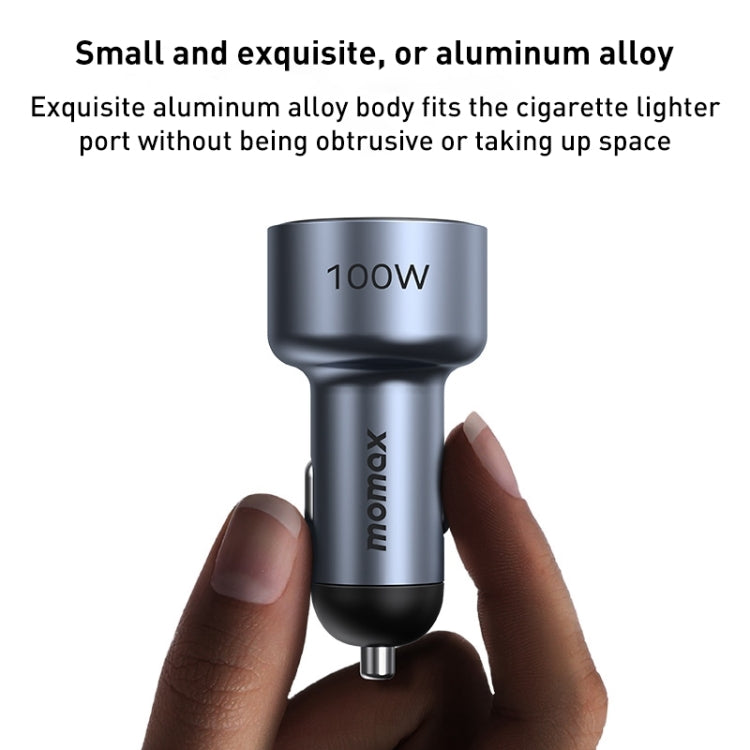 MOMAX UC17E Cargador De Coche USB 100W Ultra Compacto