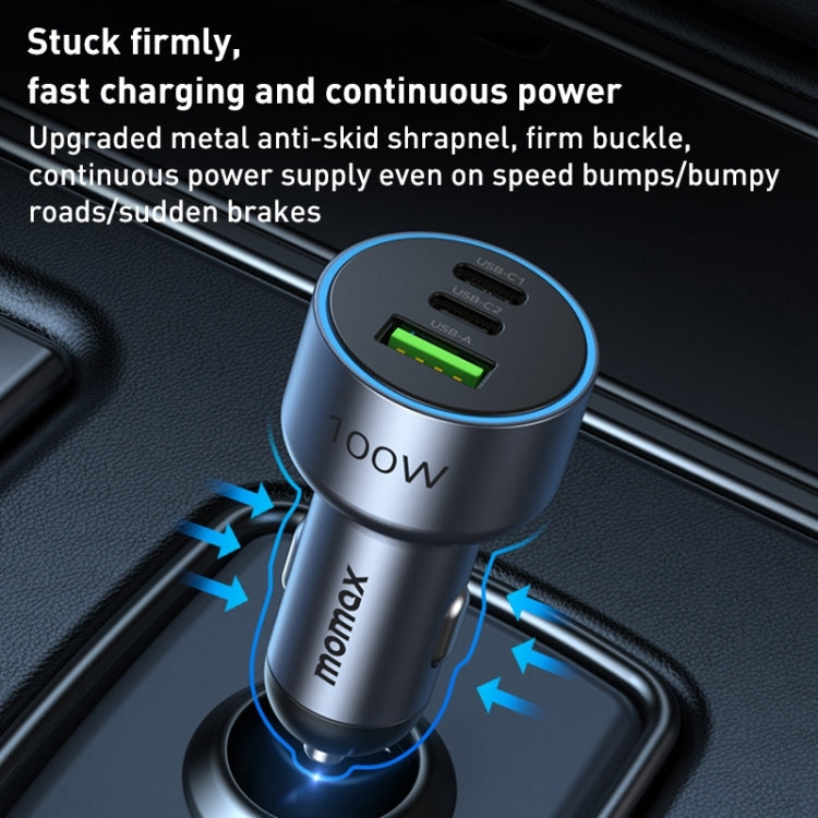 MOMAX UC17E Cargador De Coche USB 100W Ultra Compacto