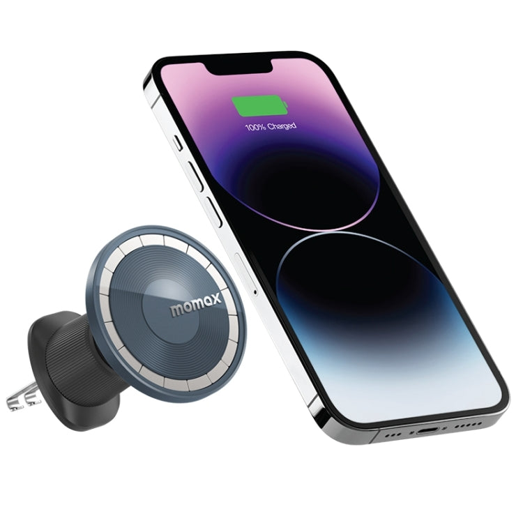 MOMAX MoVe Soporte Coche Rotación 360 Grados Transparente