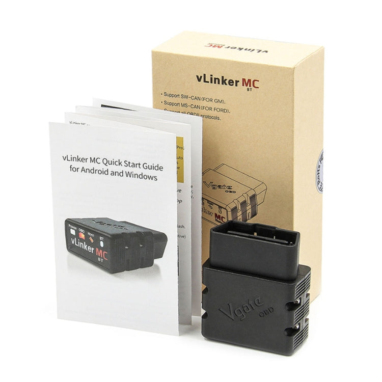 VLINKER MC V2.2 Detector OBD Bluetooth 3.0 Para Automóviles Compactos