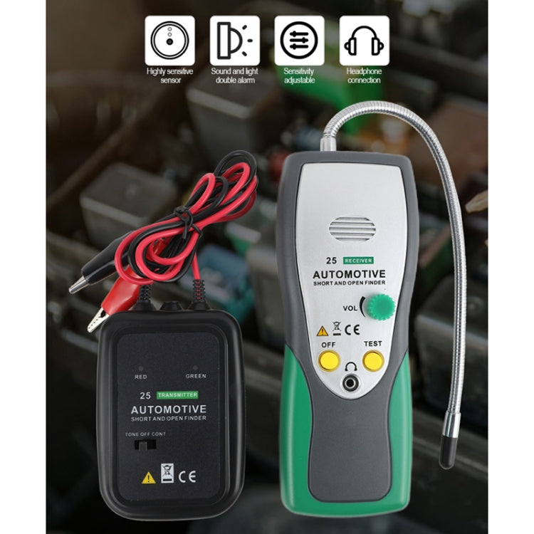 DUOYI DY25 Probador de Cables Automotriz Cortocircuitos