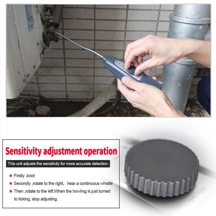 DUOYI DY5750B Detector Fugas Auto Sensibilidad Ajustable