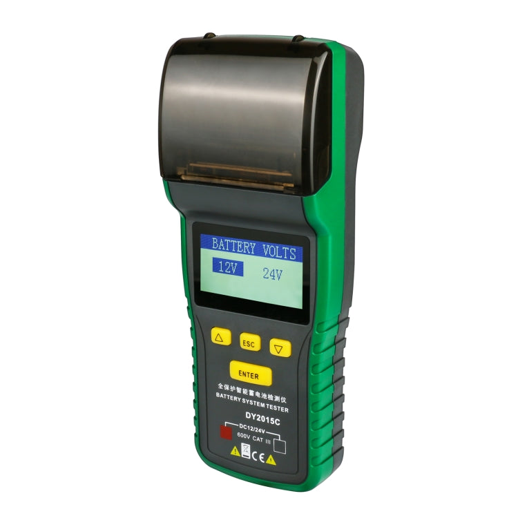DUOYI DY2015C Probador De Batería Automotriz 12V/24V Portátil
