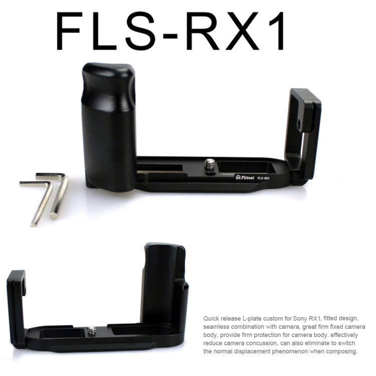 FITTEST FLS-RX1 Soporte Placa L Liberación Rápida Para Sony RX1