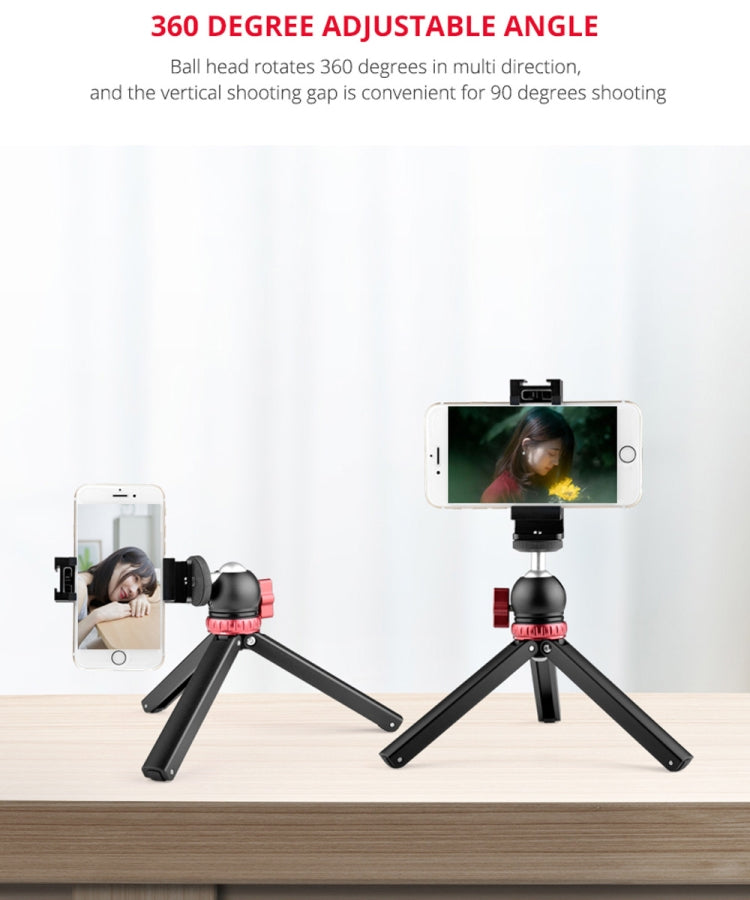 YELANGU T1 YLG1202A Mini Trípode Escritorio Cabezal360Grados
