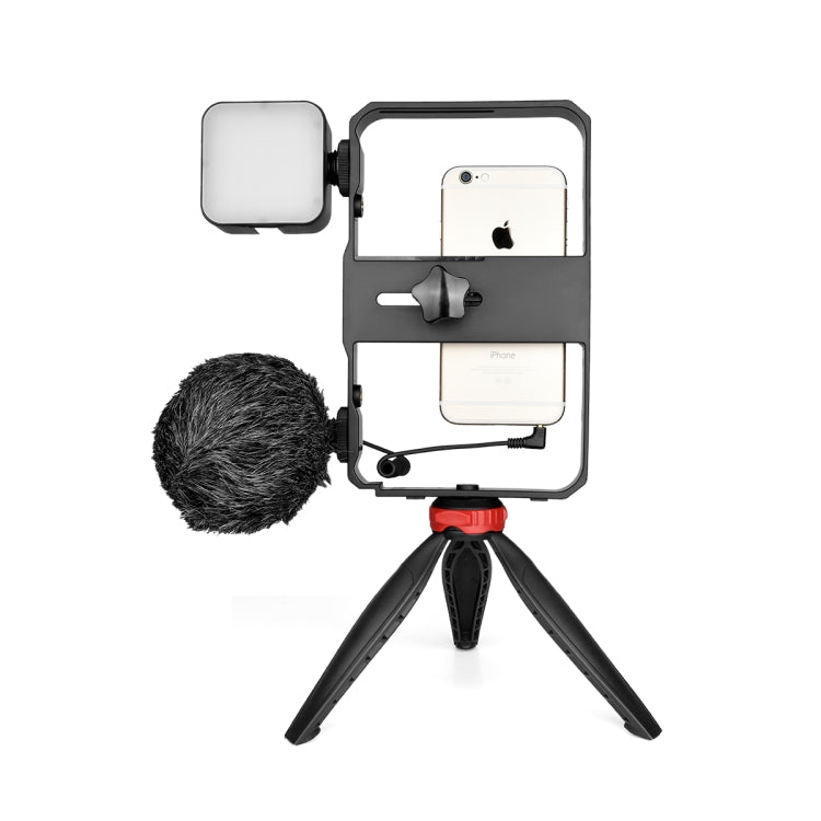 YELANGU PC204 Kit De Vlog Smartphone LED Luz Selfie