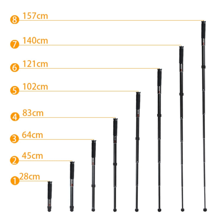 BEXIN P308D Monopod de Aluminio para DSLR Bloqueo Rápido