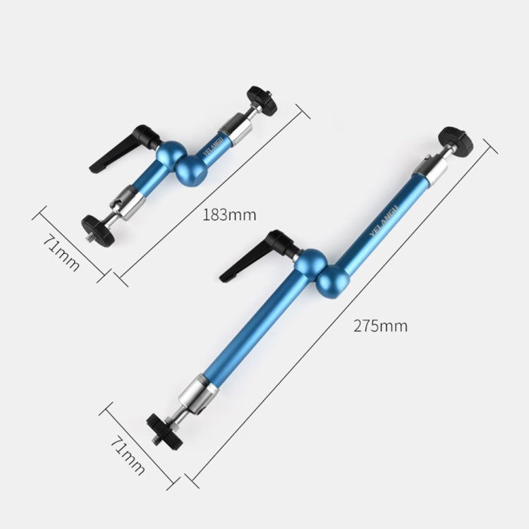 YELANGU Brazo Mágico Fricción Ajustable 11 Pulgadas