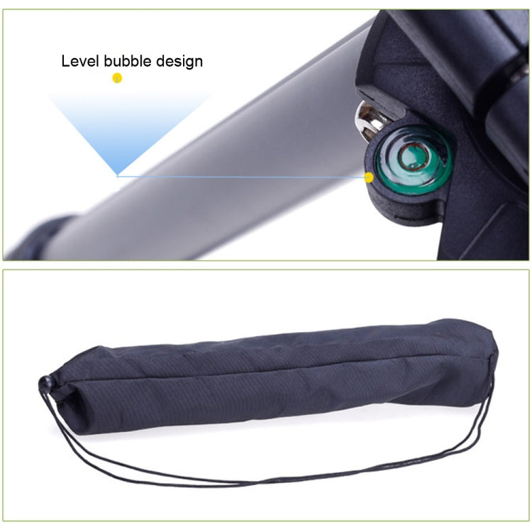 Yunteng VCT-680RM Trípode Aluminio DSLR Altura 46-138 Cm