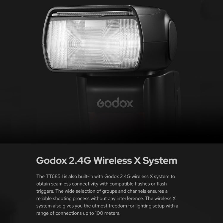 Godox TT685II-O Flash Speedlite TTL HSS 1/8000s para Olympus