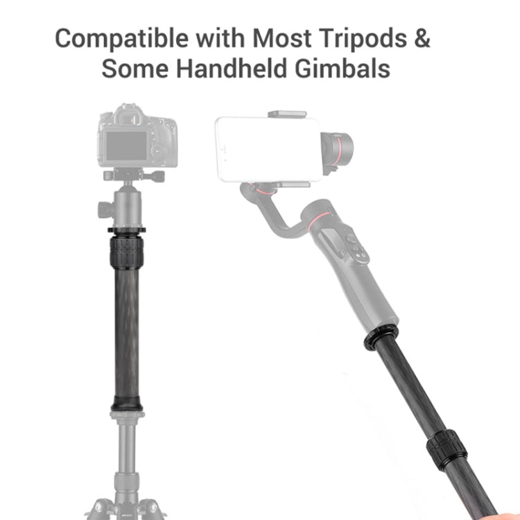 BEXIN P332C Extensor Trípode Columna Central Fibra Carbono