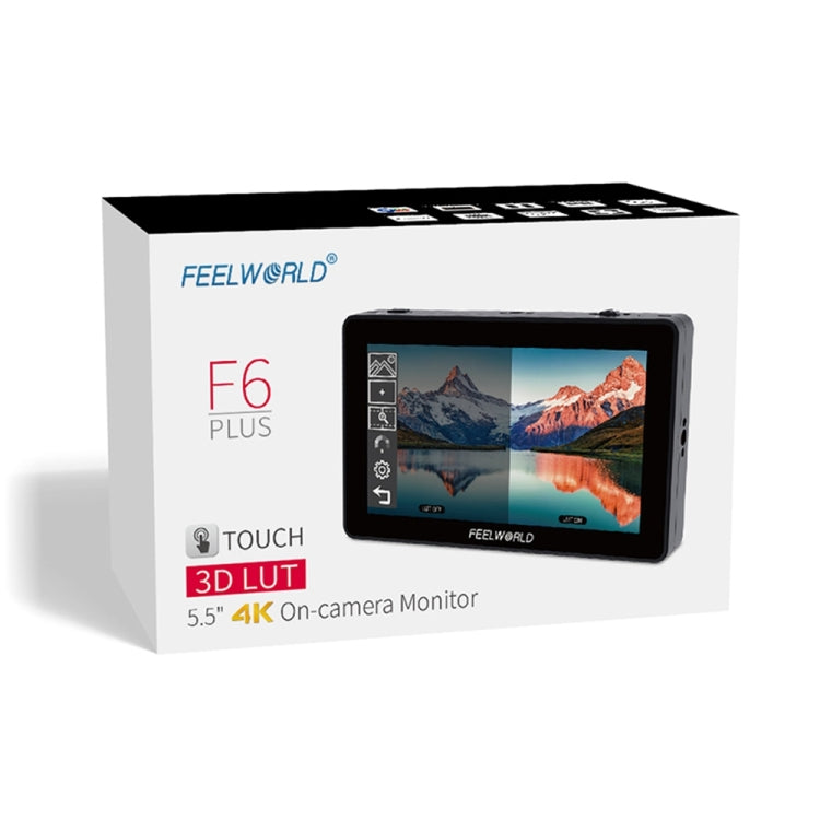 FEELWORLD F6 Plus V2 Monitor de Campo DSLR Pantalla Táctil