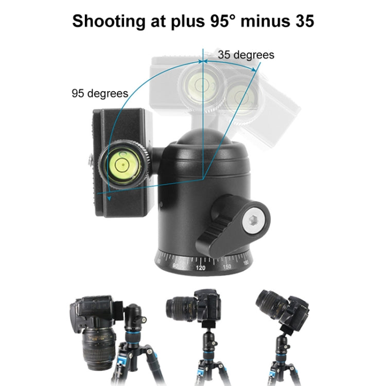 BEIXIN QB-30 Cabeza De Bola Panorámica Rotación 360 Grados