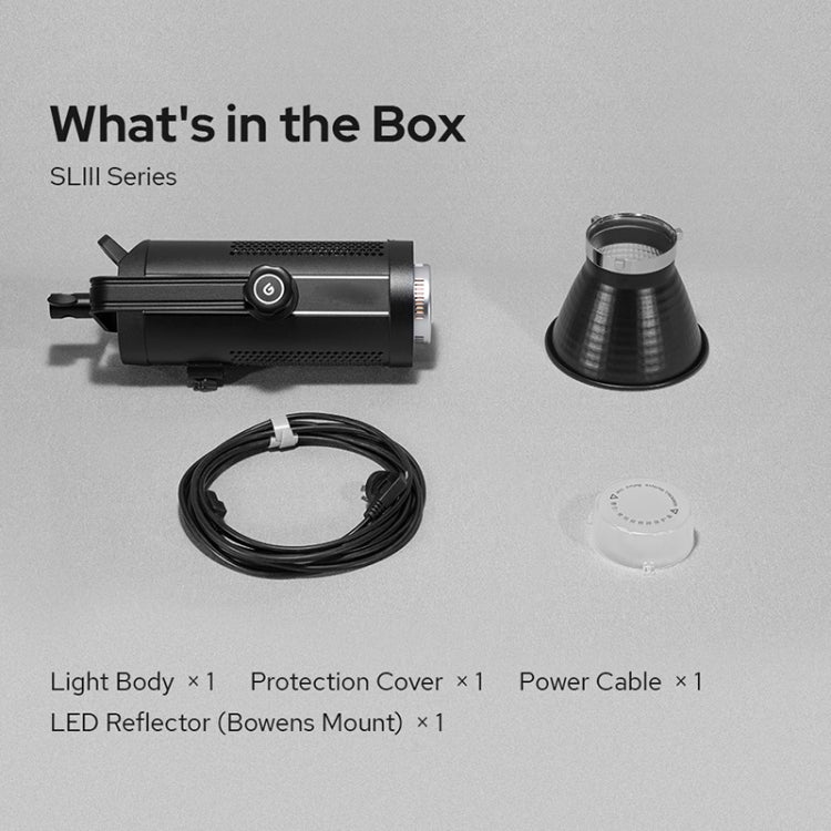 Godox SL150III Luz LED Para Video Iluminación 160W 5600K