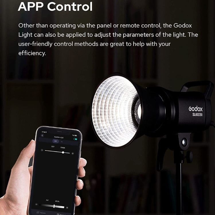 Godox SL60IIBi Luz de Video LED Bicolor 2800K-6500K