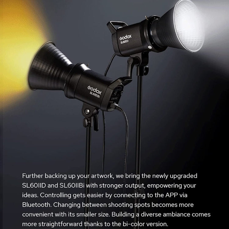 Godox SL60IIBi Luz de Video LED Bicolor 2800K-6500K