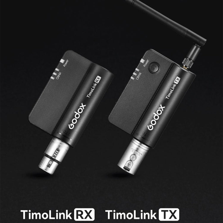 Godox TimoLink TX y RX DMX Inalámbrico CRMX LumenRadio