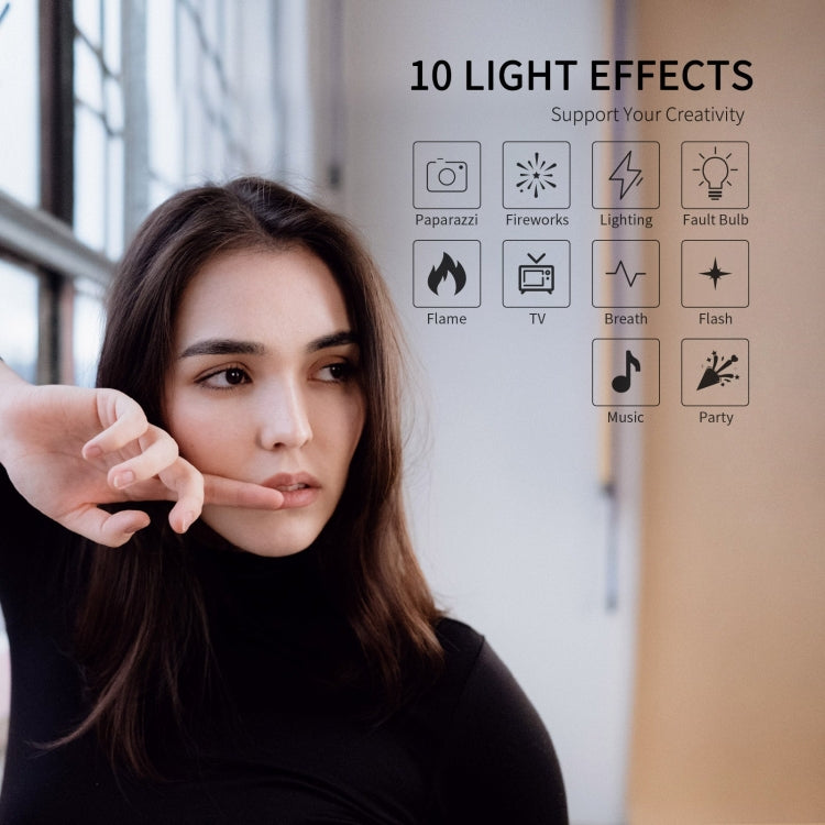 FEELWORLD FL125D Luz de Video LED 125W Bluetooth App Control
