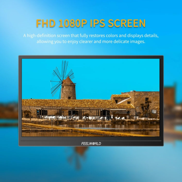 FEELWORLD DH156 Monitor Portátil 15.6 USB C HDMI Compacto