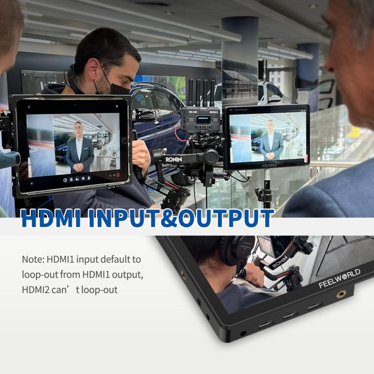 FEELWORLD LUT11H Monitor de Campo 2000 nits Pantalla Táctil