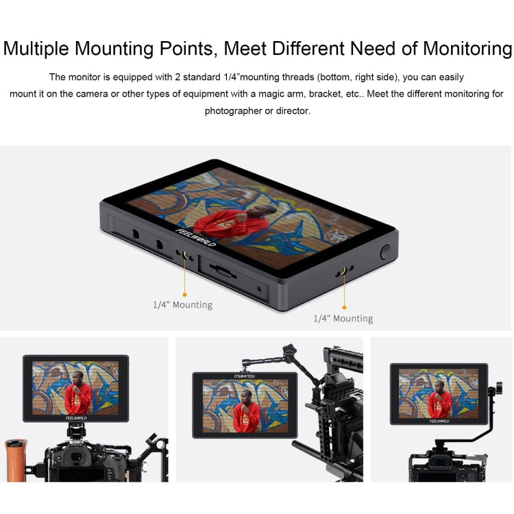 FEELWORLD SH7 Monitor Para Cámara 7 Pulgadas 2200 Nit