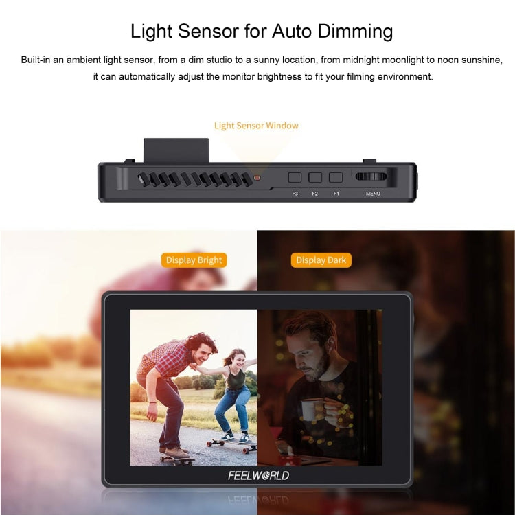 FEELWORLD SH7 Monitor Para Cámara 7 Pulgadas 2200 Nit