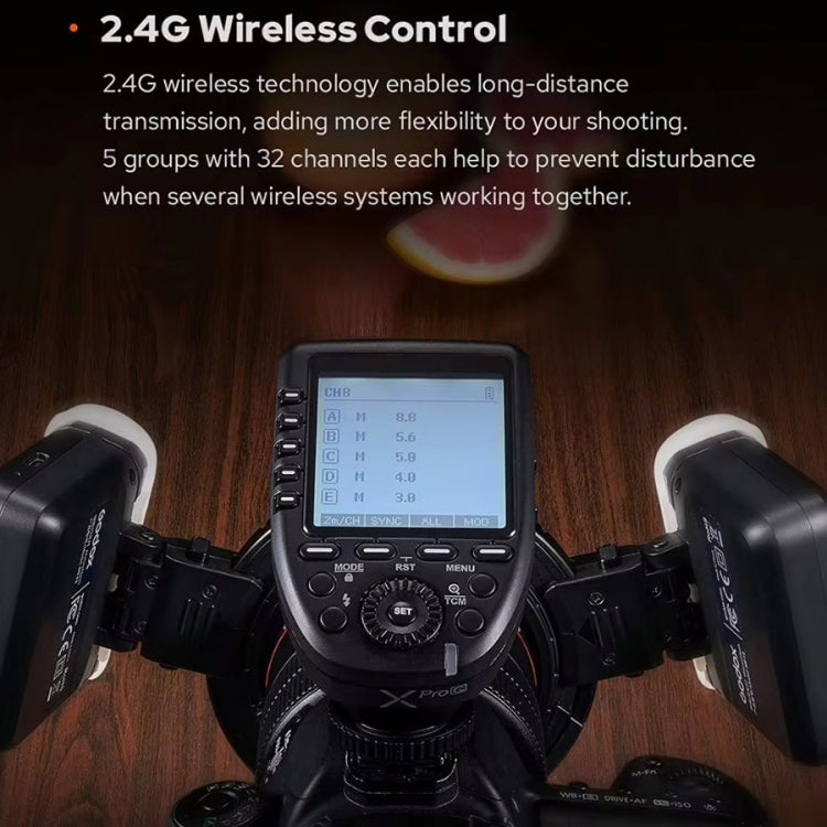 Godox MF12-K2 Kit Iluminación Luz Macro Inalámbrica 2,4 GHz Premium