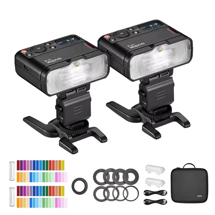 Godox MF12-K2 Kit Iluminación Luz Macro Inalámbrica 2,4 GHz Premium