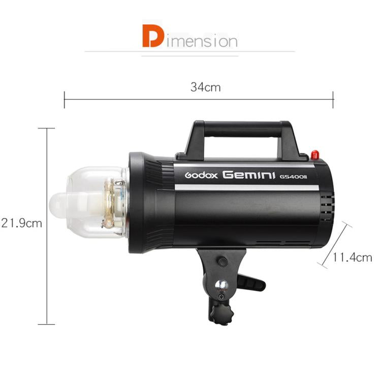 Godox Gemini GS400II Flash de Estudio 400W Profesional