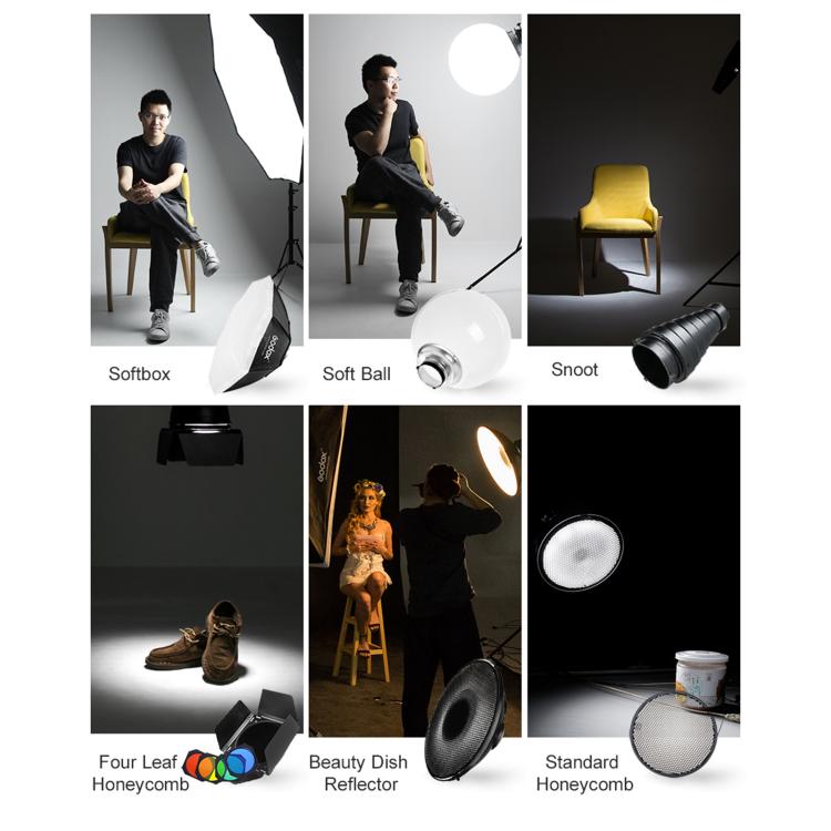 Godox QS600II Flash de Estudio Montura Bowens Profesional