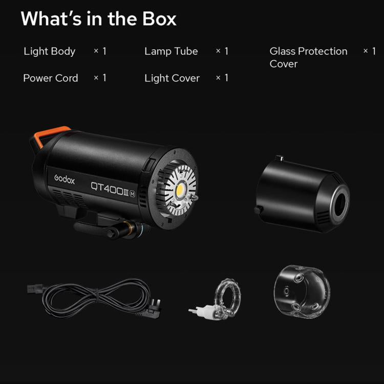 Godox QT400IIM Flash de Estudio 400W Profesional Calidad