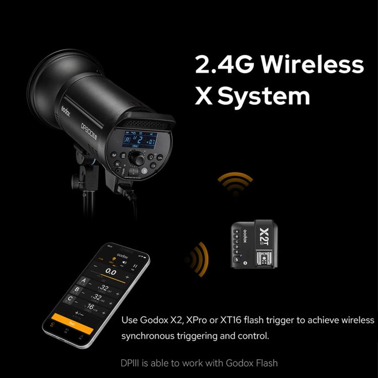 Godox DP600III-V Flash de Estudio Sistema X Inalámbrico 2.4G
