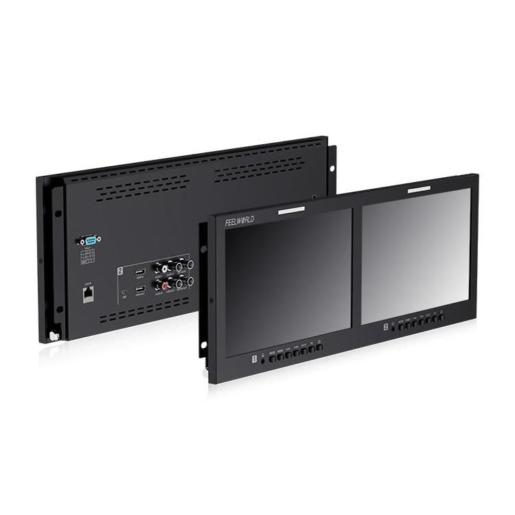 FEELWORLD D101 PLUS Monitor 10,1 Pulgadas Rack 4RU Ligero