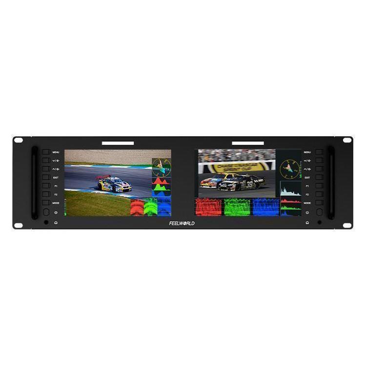 FEELWORLD D71 PLUS Monitor 4K de 7 Pulgadas IPS Rack 3RU