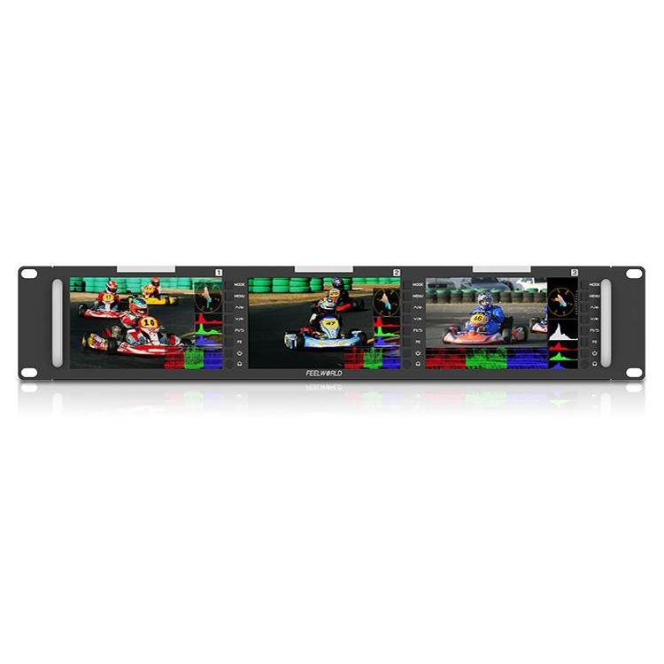 FEELWORLD T51 PLUS Monitor para rack 2RU FHD 3G SDI HDMI
