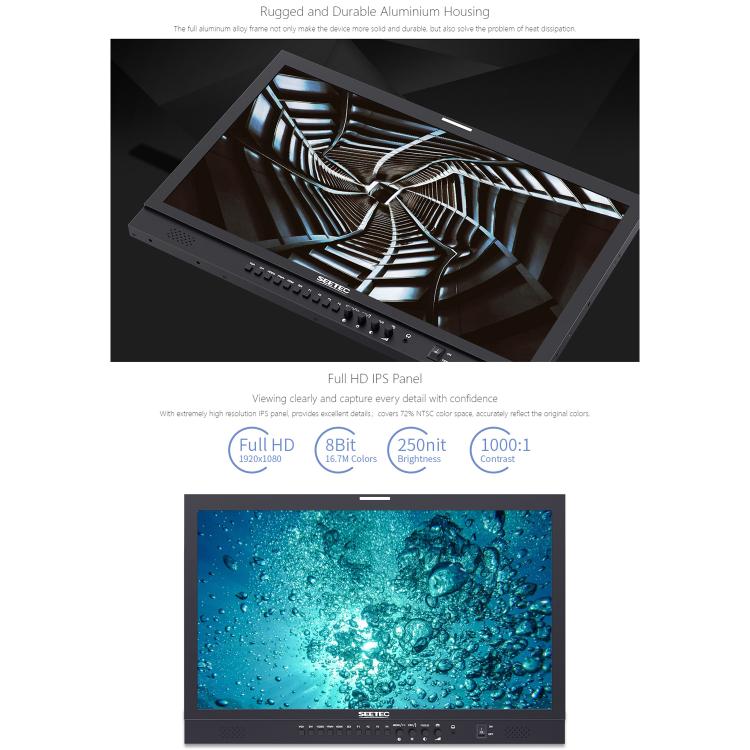 Seetec P238-9HSD Monitor 23,8 3G-SDI Profesional Para Video